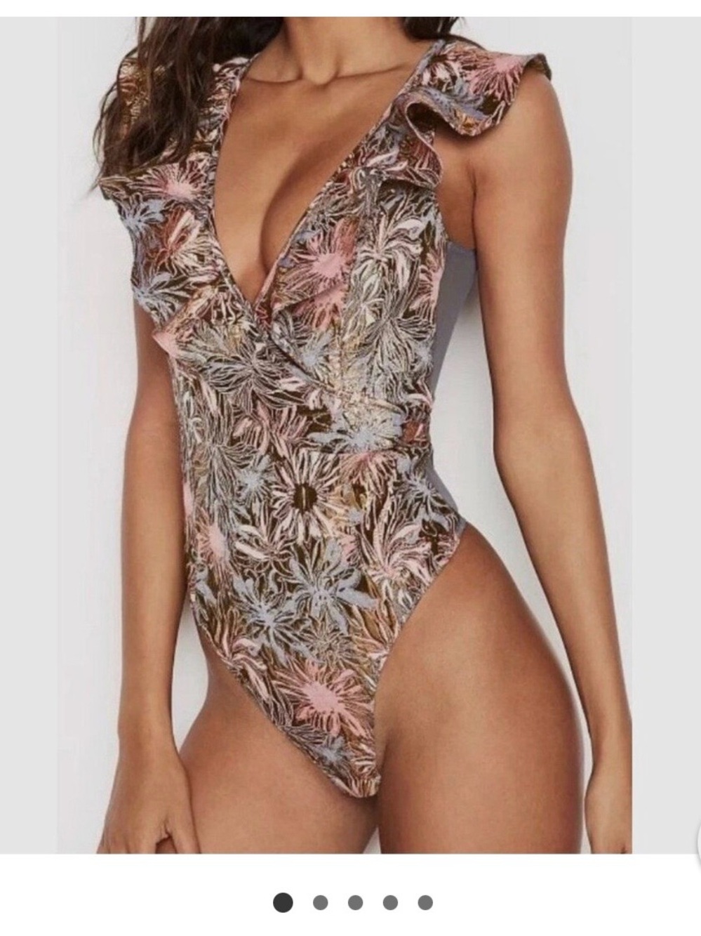 Victorias Secret Bodysuit dream angels shine brocade
womens